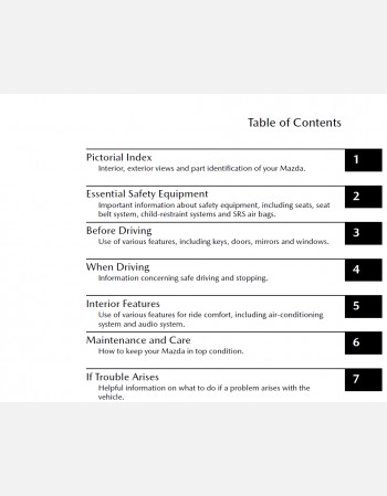 MAZDA CX-30 2021 OWNERS MANUAL