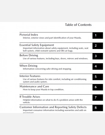 MAZDA CX-30 2024 OWNERS MANUAL