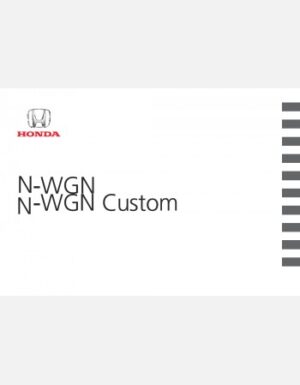 HONDA N-WGN 2022 2023 2024 & 2025 OWNERS MANUAL