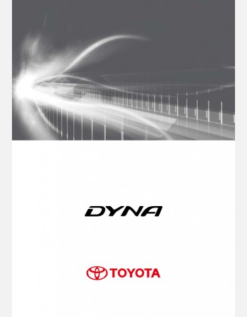 2020-2021 TOYOTA DYNA CARGO OWNERS MANUAL