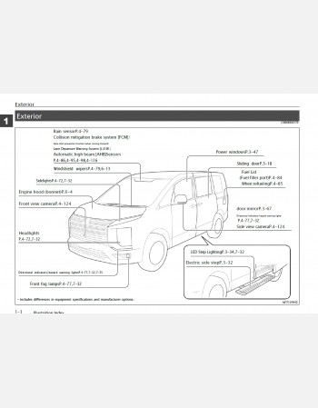 MITSUBISHI DELICA D5 2023, 2024, 2025 OWNERS MANUAL