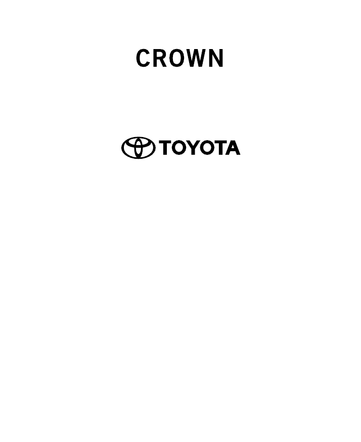 TOYOTA CROWN HYBRID 2020-2022 OWNERS MANUAL