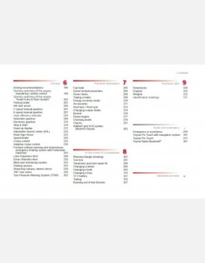 TOYOTA PROACE 2019 OWNERS MANUAL