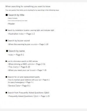 SUZUKI IGNIS 2020-2021 OWNERS MANUAL