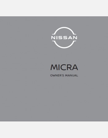 2019 NISSAN MICRA OWNERS MANUAL