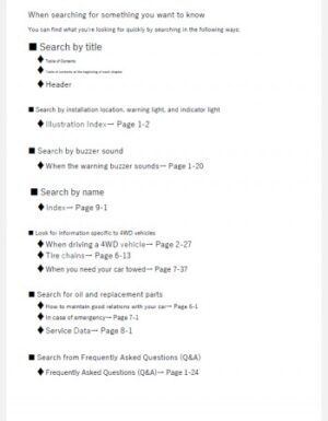 SUZUKI SOLIO 2014-2015 OWNERS MANUAL