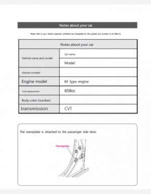 2018 DAIHATSU CAST SPORT OWNERS MANUAL