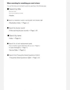 Suzuki Jimny Sierra 2024-2025 Owner’s Manual