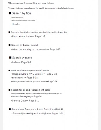 Suzuki Alto Works 2015, 2016 & 2017 Owner’s Manual