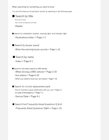 Suzuki Alto Works 2018-2019 Owner’s Manual