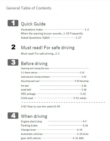 2020-2021 Suzuki Alto Works Owners Manual