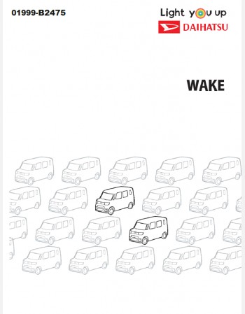 DAIHATSU WAKE 2019 OWNERS MANUAL