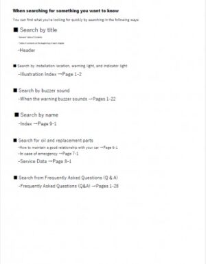 SUZUKI BALENO 2016 OWNERS MANUAL