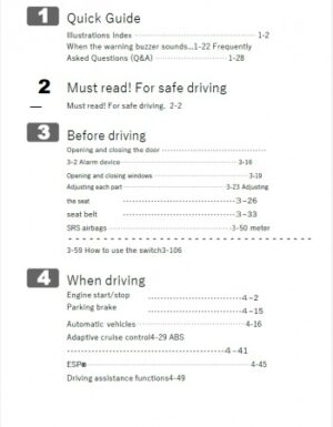 SUZUKI BALENO 2017 OWNERS MANUAL