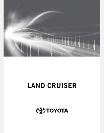TOYOTA LAND CRUISER 2021-2022 NAVIGATION & MULTIMEDIA SYSTEM MANUAL