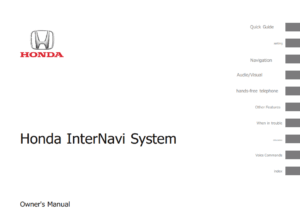 Honda Vezel Navigation Guide
