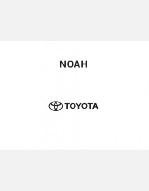 TOYOTA NOAH 2020-2021 OWNERS MANUAL IN ENGLISH