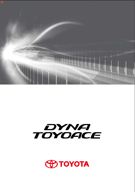 Toyota Dyna Dump 2015-2016 Owner’s Manual in English