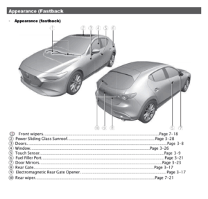 Mazda3 Fastback 2022-2023 Owner’s Manual