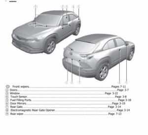 Mazda MX-30 2022-2024 Owner’s Manual