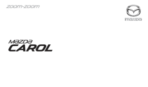 Mazda Carol 2018-2020 Owner’s Manual