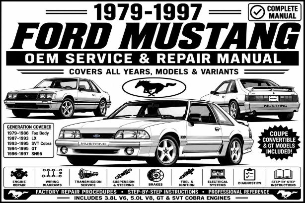 1979-1997 Ford Mustang Service and Repair Manual