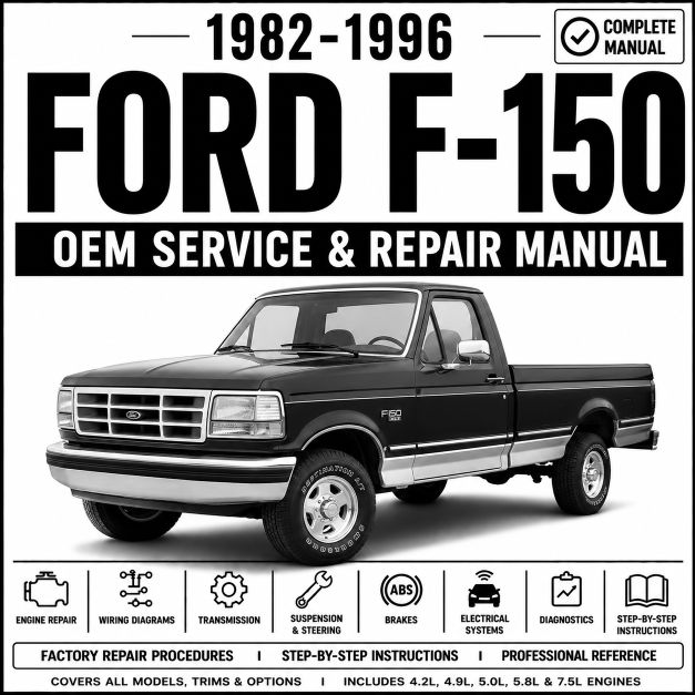 1982-1996 Ford F150 Service and Repair Manual