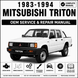 1983-1994 Mitsubishi Triton Service and Repair Manual
