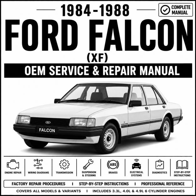 1984-1988 Ford Falcon (XF) Service and Repair Manual