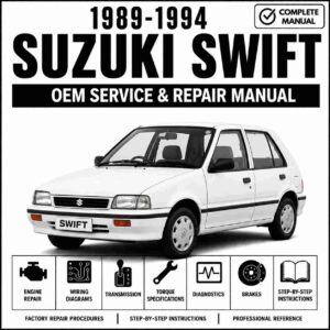 1989-1994 Suzuki Swift Service and Repair Manual