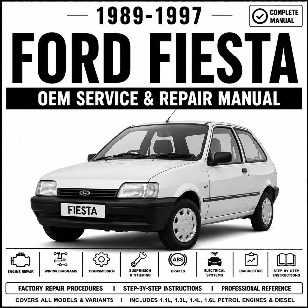 1989-1997 Ford Fiesta Service and Repair Manual