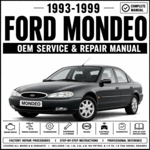 1993-1999 Ford Mondeo Service and Repair Manual