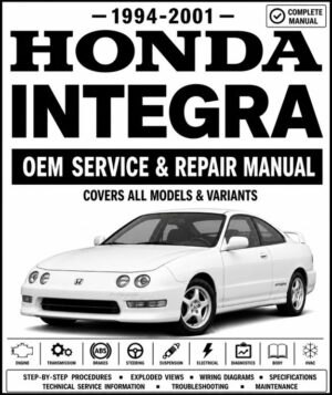 1994-2001 Honda Integra Service and Repair Manual