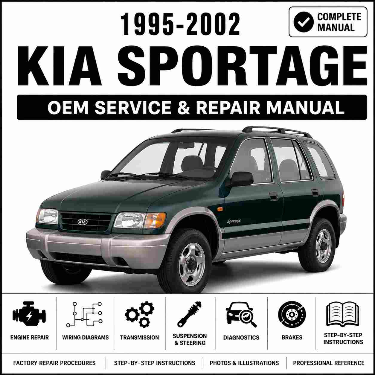 1995-2002 Kia Sportage Service and Repair Manual