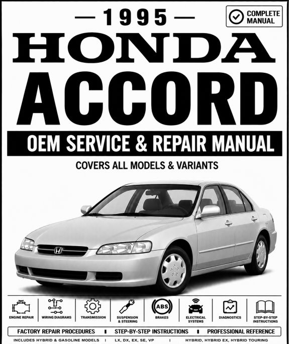 1995 Honda Accord Service and Repair Manual