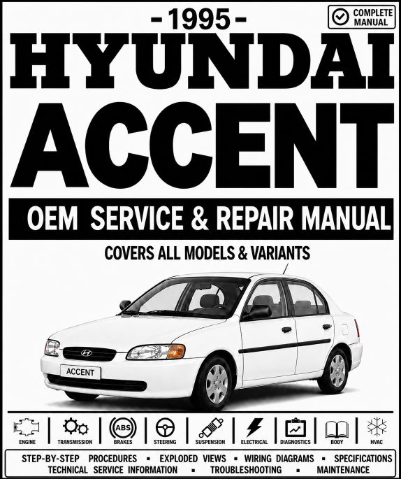 1995 Hyundai Accent Service and Repair Manual