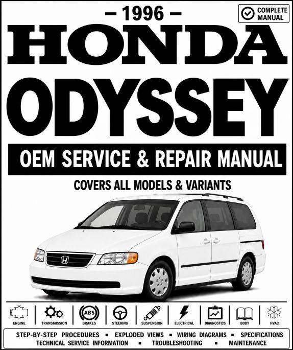 1996 Honda Odyssey Service and Repair Manual