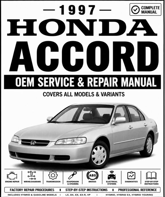 1997 Honda Accord Service and Repair Manual