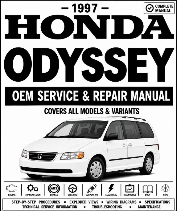 1997 Honda Odyssey Service and Repair Manual