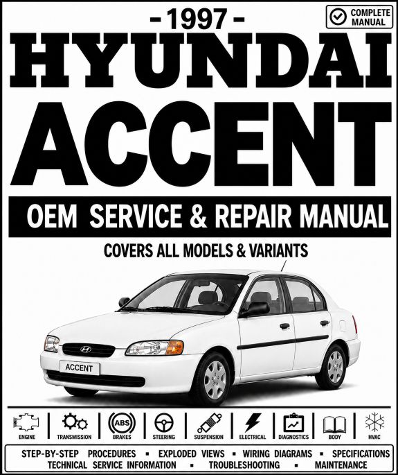 1997 Hyundai Accent Service and Repair Manual