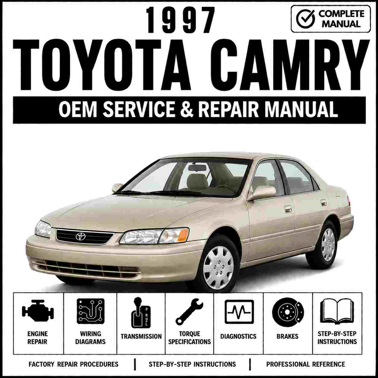 1997 Toyota Camry Service and Repair Manual Software