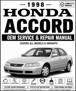 1998 Honda Accord Service and Repair Manual