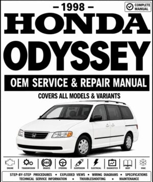 1998 Honda Odyssey Service and Repair Manual