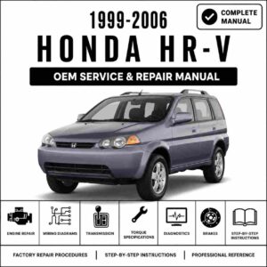 1999-2006 Honda HR-V Service and Repair Manual Software