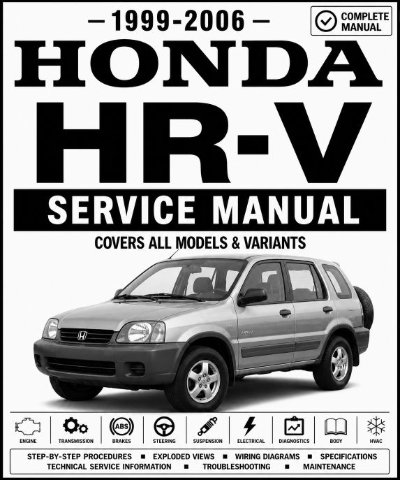 1999-2006 Honda HR-V Service and Repair Manual