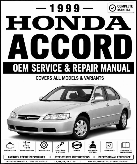 1999 Honda Accord Service and Repair Manual