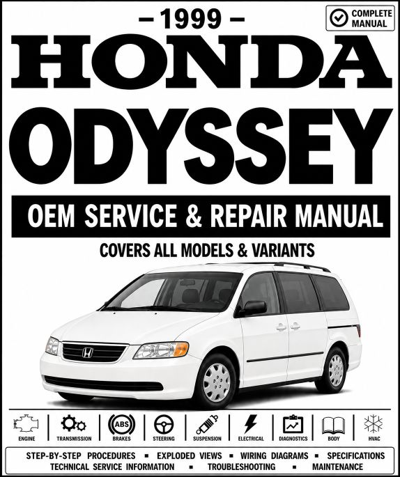 1999 Honda Odyssey Service and Repair Manual