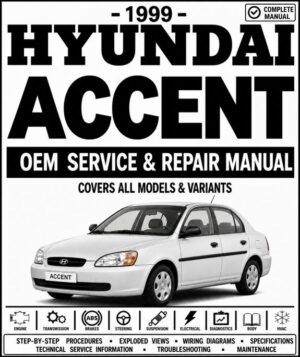 1999 Hyundai Accent Service and Repair Manual