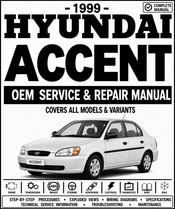 1999 Hyundai Accent Service and Repair Manual