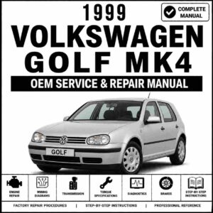 1999 Volkswagen Golf Mk4 Service and Repair Manual